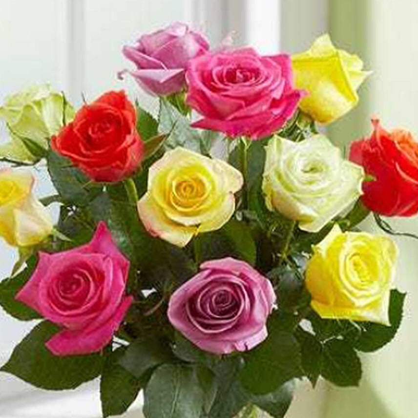 Roses In Vase
