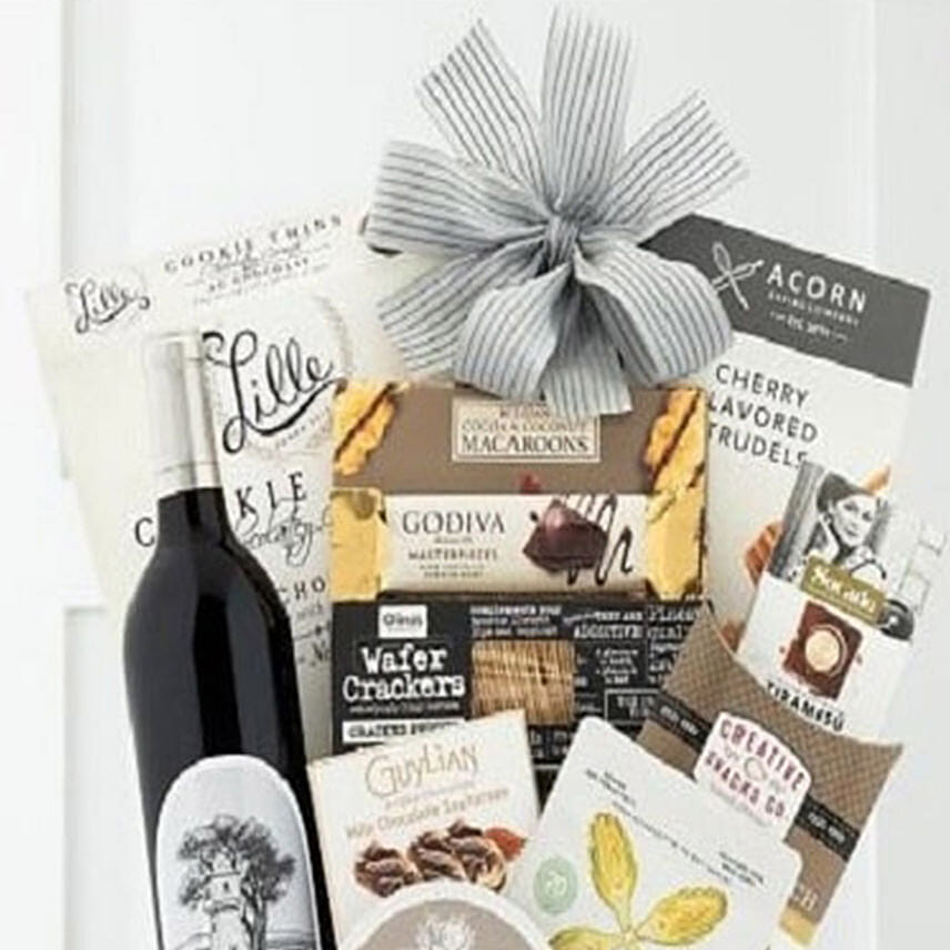 Silver Oak Cabernet Wine Basket