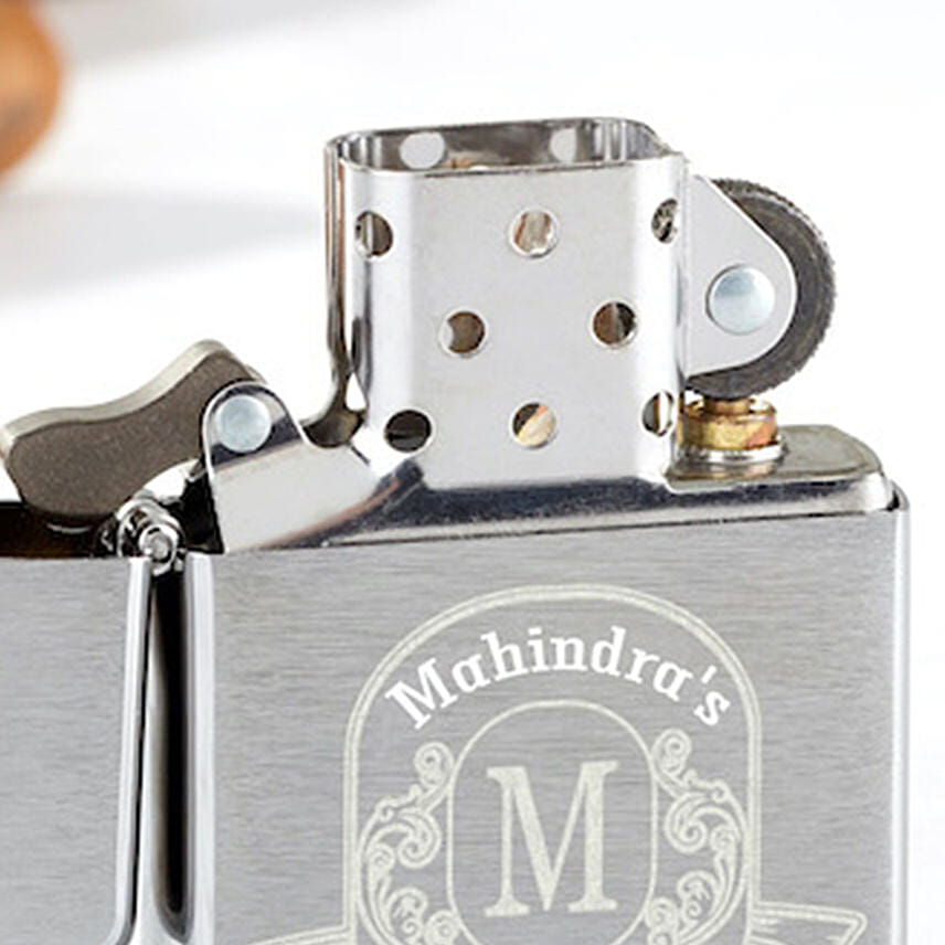 Vintage Bar Personalized Windproof Lighter