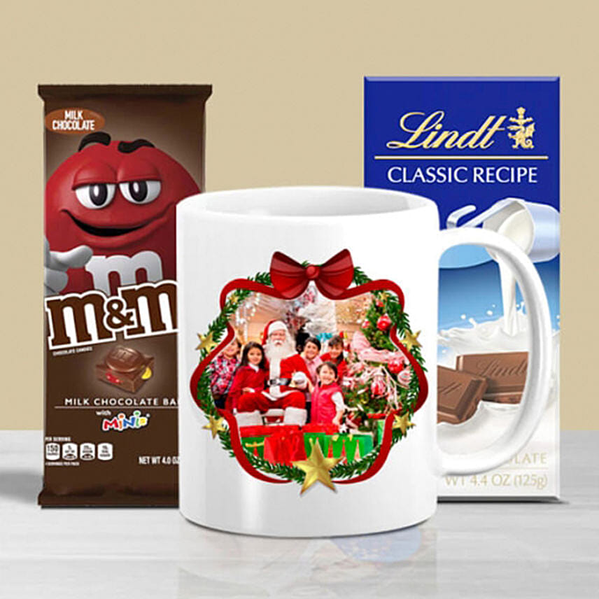 X Mas Mug & Choco Combo