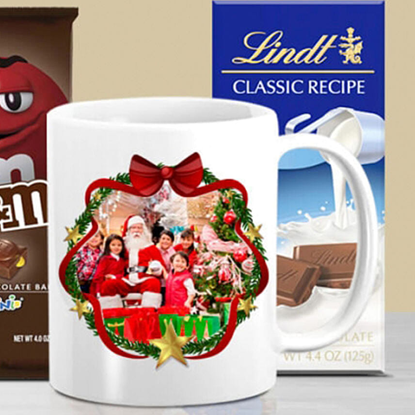 X Mas Mug & Choco Combo