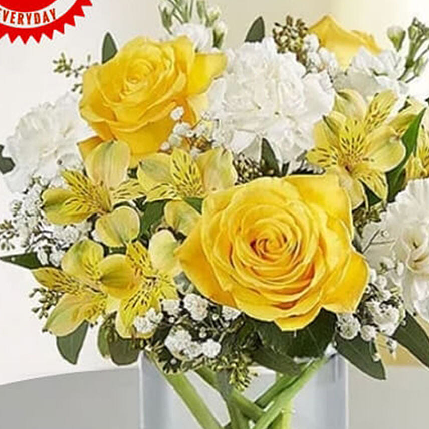 Yellow & White Bouquet