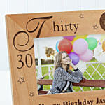 Birthday Memories Personalized Frame