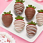 Chocolate Covered Strawberries & Red Velvet Cake