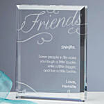 Friends Forever Engraved Keepsake