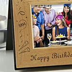 Happy Birthday Personalized Flip Photo Album