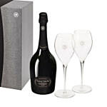 Laurent Perrier Grand Siecle Coffret With 2 Flutes