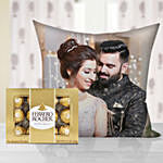 Love Personalized Cushion With Ferrero