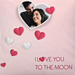 Love You To The Moon Cushion