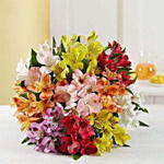 Rainbow Lily Bouquet