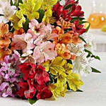 Rainbow Lily Bouquet