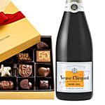 Veuve Clicquot & Godiva Chocolates