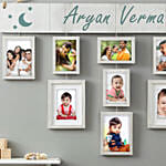 Wallverbs Baby Love Personalized Hanging Picture Frame Set