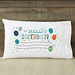 Birthday Boy Personalized Pillowcase