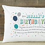 Birthday Boy Personalized Pillowcase