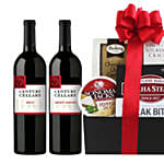 Century Cellars Red Wine Gift Basket