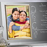 Dear Mom Poem Personalized Glass Frame