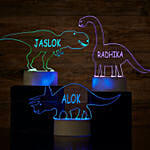 Dinosaur Personalized Led Sign