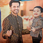 Father Son Memorable Cushion