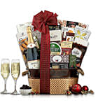 Houdini Blanc De Blanc Champagne Wine Basket