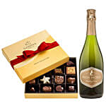 Iron Horse Wedding Cuvee & Godiva Gift Set