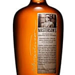 Masterson's 10 Year Straight Rye Whiskey