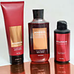Mens Bourbon Body Care Set