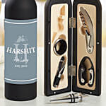 Personalized Wine Accessory Kit