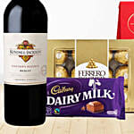 Red Wine & Mixed Chocolates