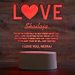 Romantic Personalized Led Sign