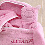 Terry Bath Set Pink