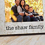 Typewriter Statements Galvanized Box Picture Frame