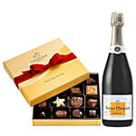 Veuve Clicquot & Godiva Chocolates