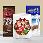 X Mas Mug & Choco Combo