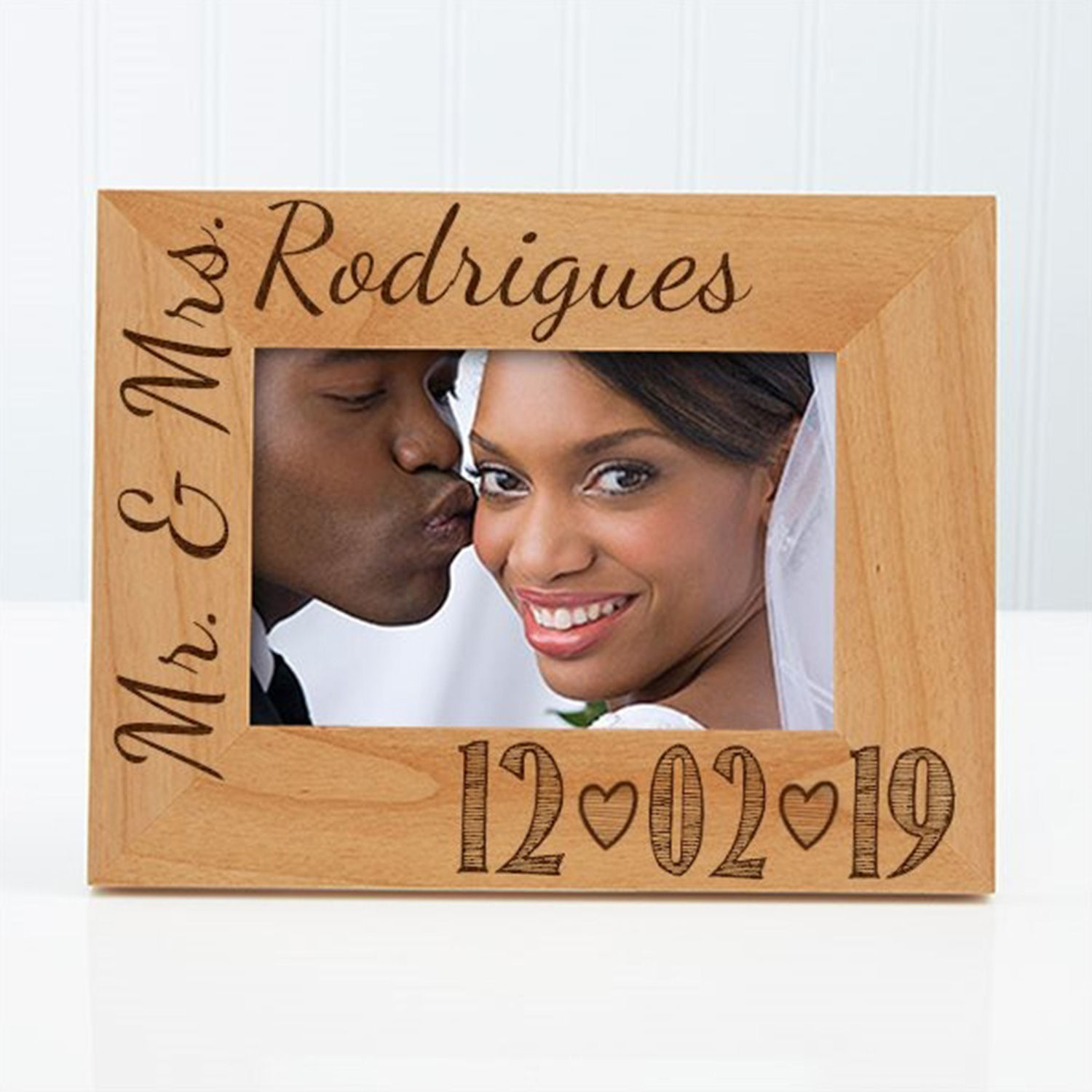 Online Wedding Date Picture Frame Gift Delivery in Usa FNP