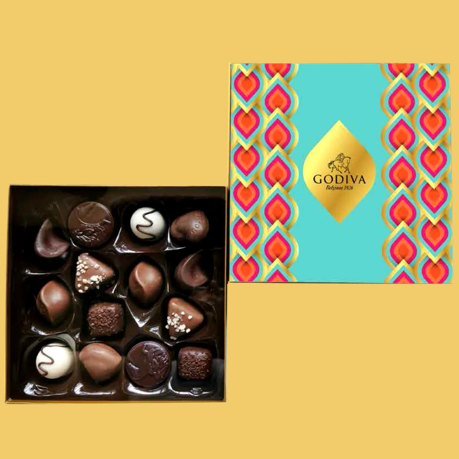 Online Godiva Assorted Chocolates 14 Pcs Gift Delivery in UAE FNP