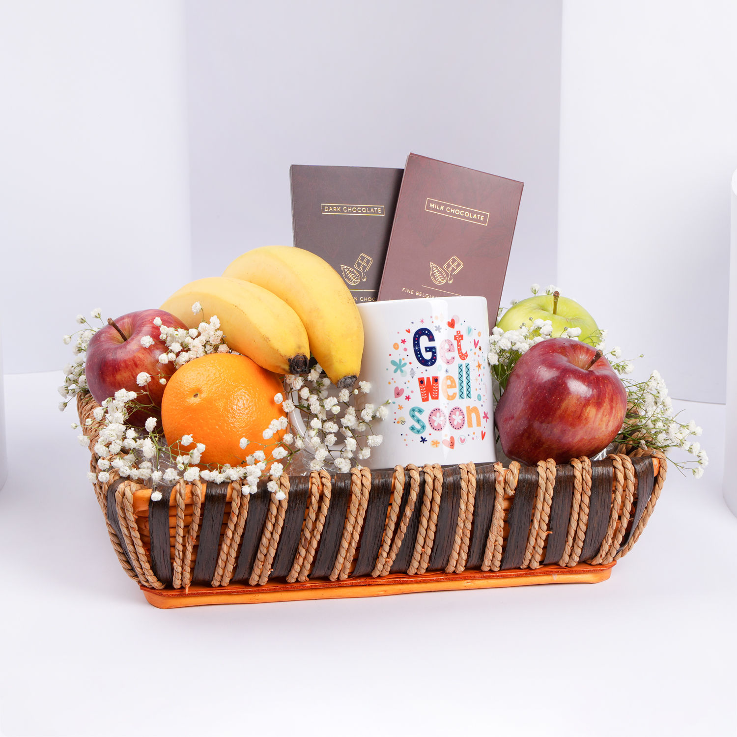 Online Get Well Soon Fruit Basket Gift Delivery in UAE FNP