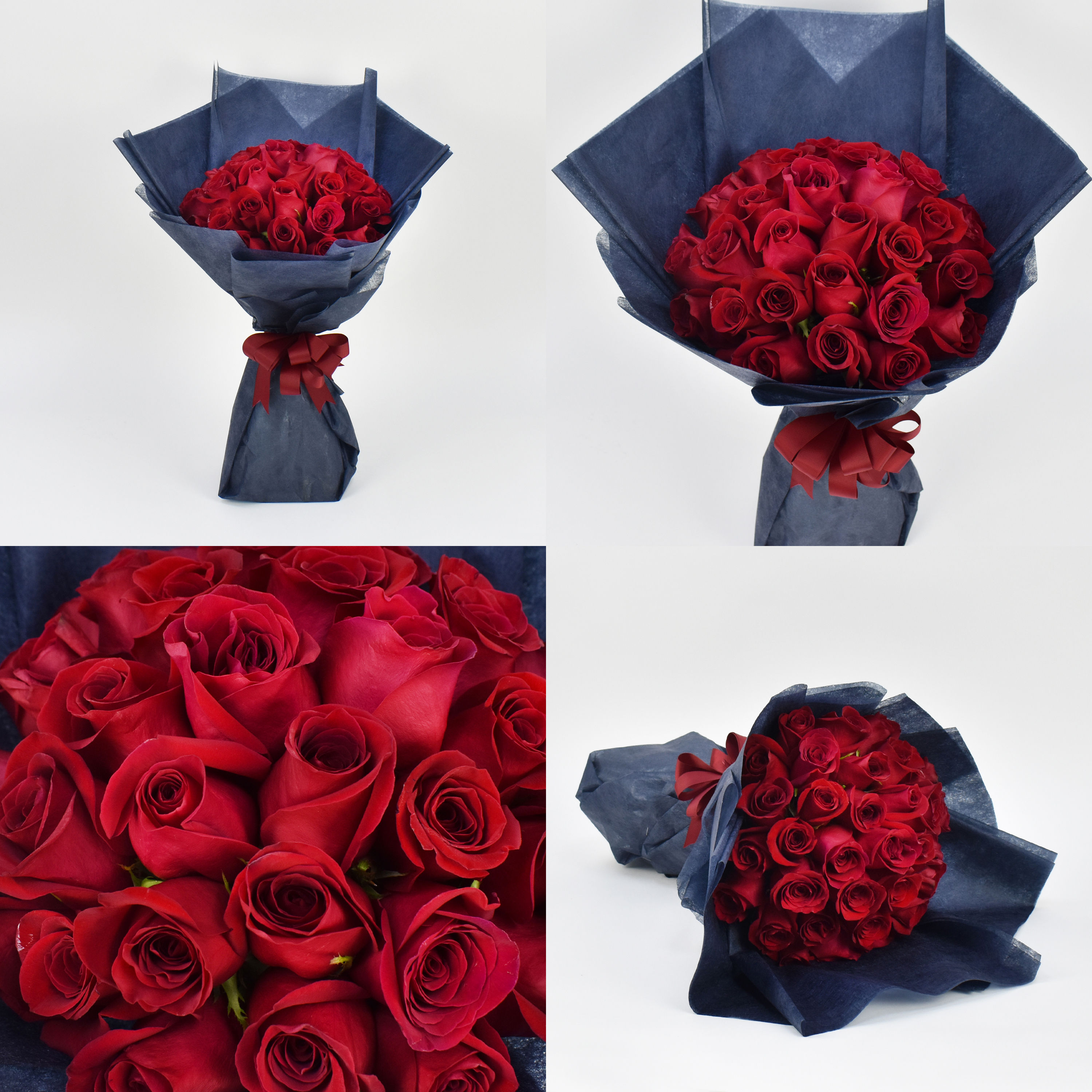 Online 35 Red Roses Designer Bouquet Gift Delivery in UAE - FNP