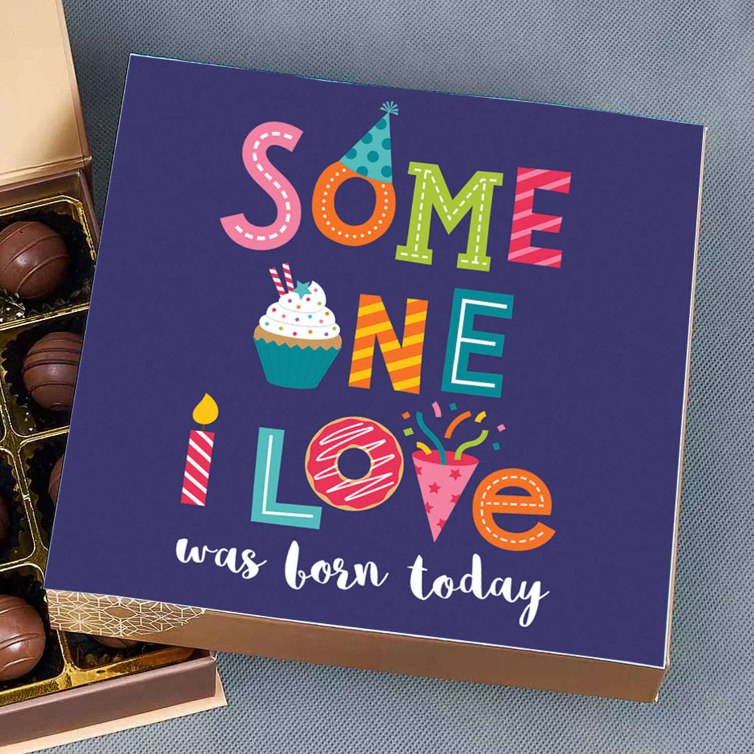 Online Birthday Wishes Chocolate Truffles Gift Delivery in UAE FNP