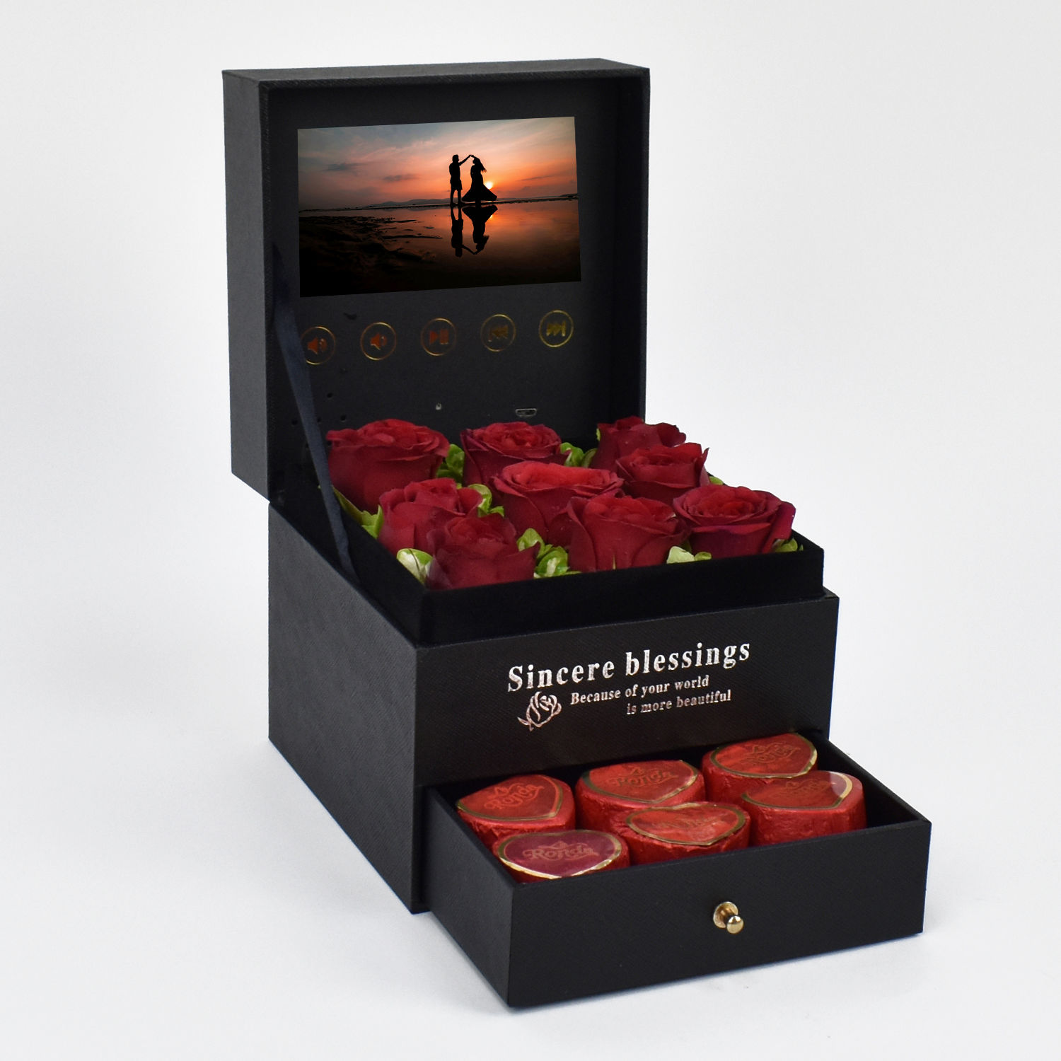 Online Personalized Video Message with Flowers Gift Delivery in UAE FNP