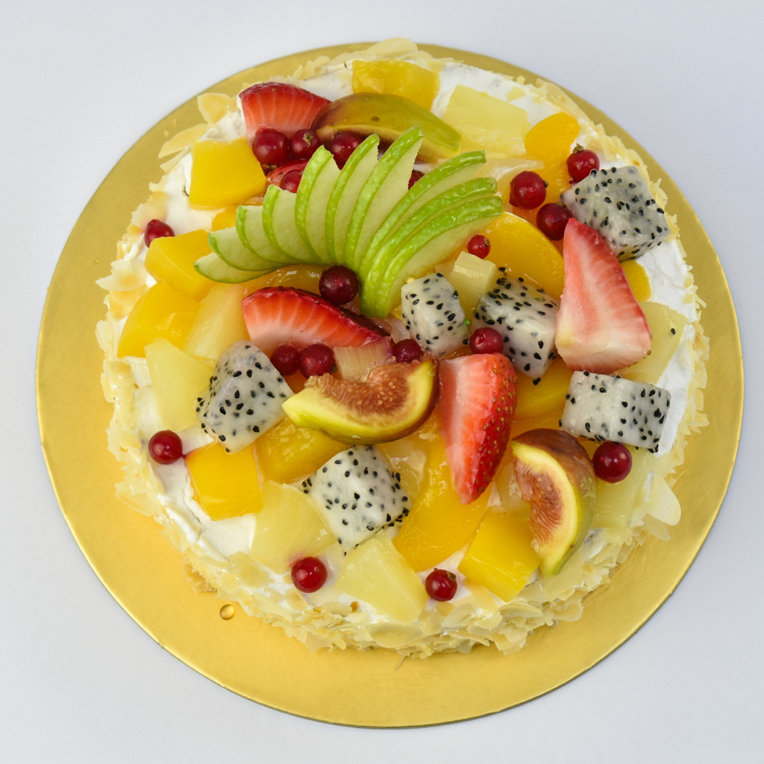 Online Vegan Fruit Cake Half Kg Gift Delivery in UAE FNP