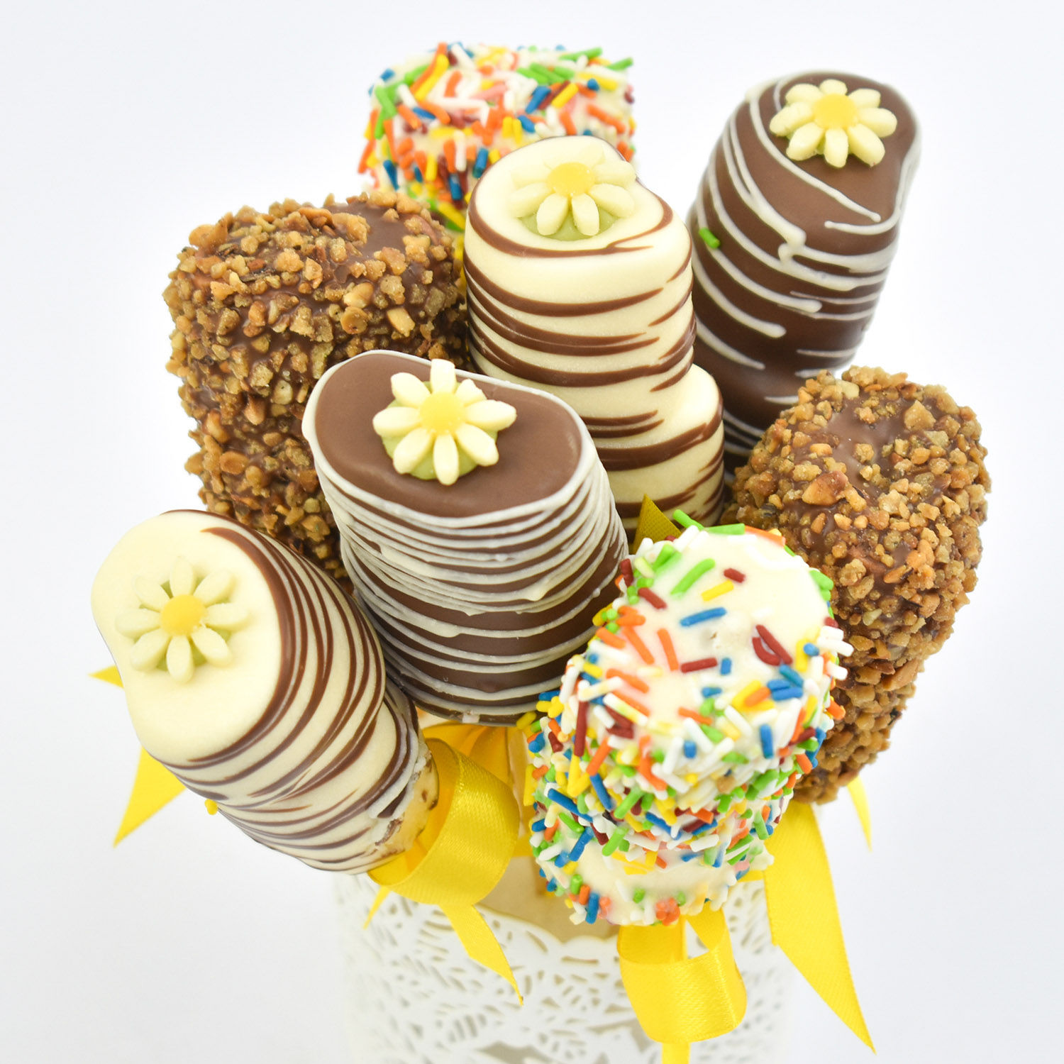 Online Chocolate Dip Marshmallow in a Jar Gift Delivery in UAE FNP