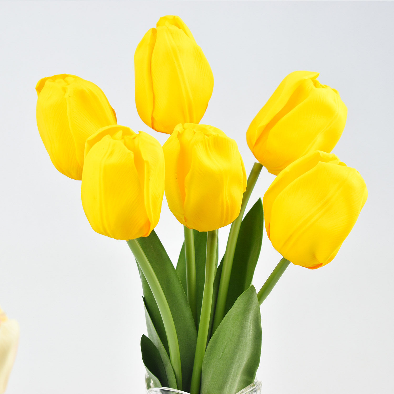 Online Artificial Yellow Tulips Gift Delivery in UAE FNP