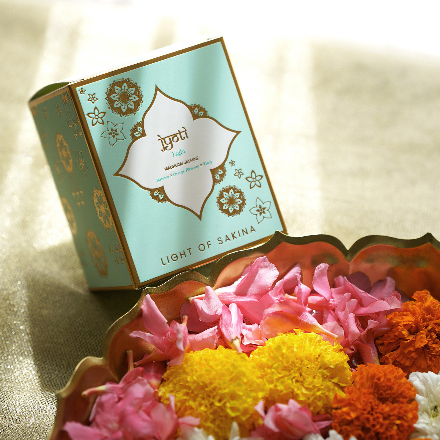 Online Madurai Jasmine Jyoti Candle Gift Delivery in UAE FNP