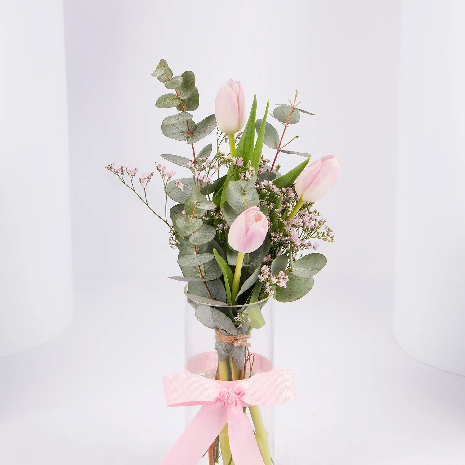 Order Three Tulips in a Vase Online | Same-Day Delivery UAE - Fnp.ae