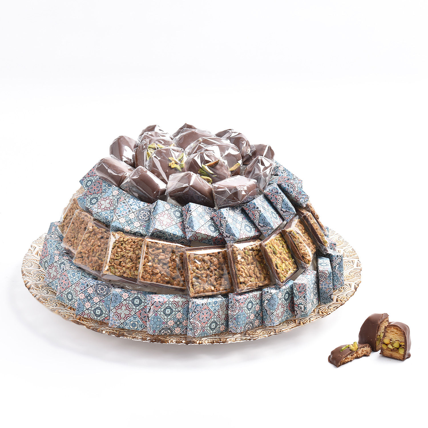 Online Premium Flavours Chocolate Platter Gift Delivery in UAE FNP
