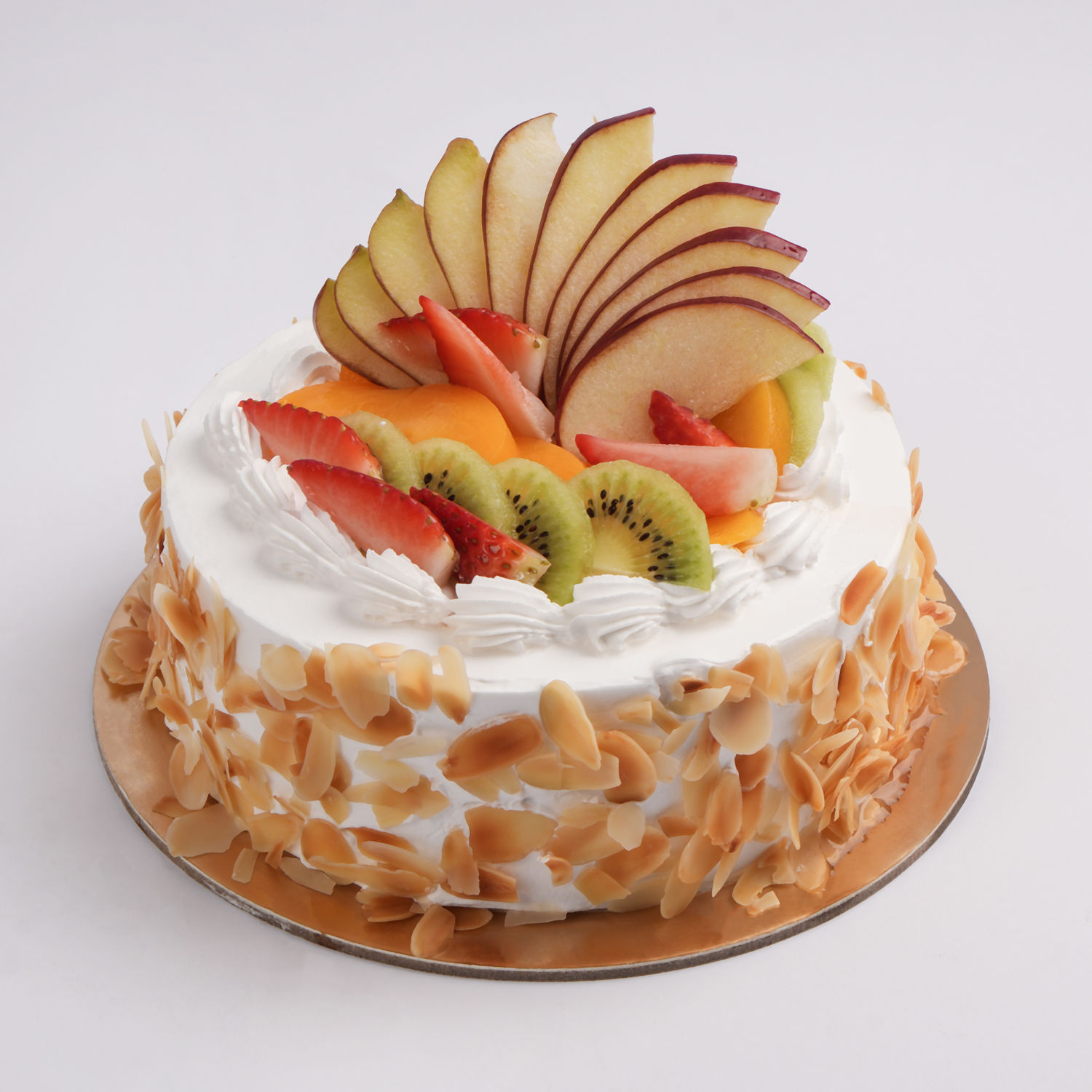 Order Eggless Vanilla Mix Fresh Fruit Cake Online | Same-Day Delivery ...