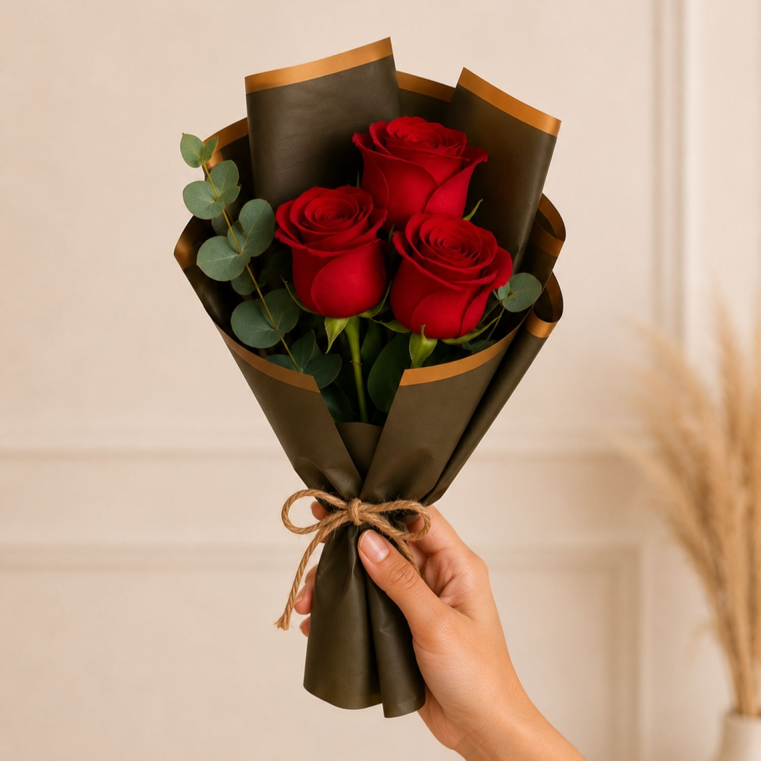 Heart Shape Balloons with Flowers